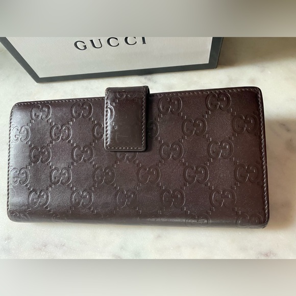 Gucci Guccissima long wallet - Picture 2 of 11